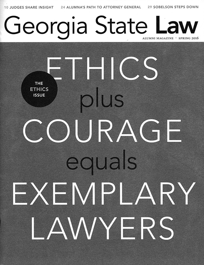 JBOWrites.com writing clip: GSU Law Alumni Magazine